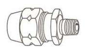 Rubber-Air Brake Male Connector